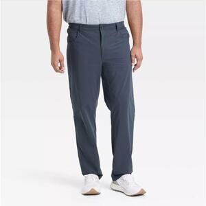 All In Motion Regular Fit 360 Lifestyle 5-Pocket Golf Pant Gray Mens 38‎ x32
